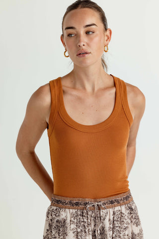 We Are Sundays Women's SIERRA TANK HEARTHWOOD