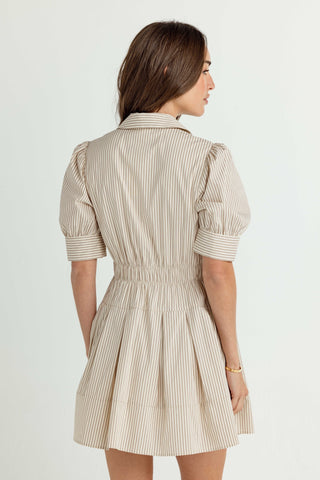 We Are Sundays Women's BRIDLE TICKING STRIPE MAISIE DRESS