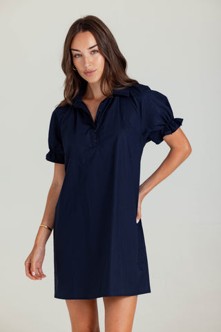 We Are Sundays Women's CREW DRESS NAVY