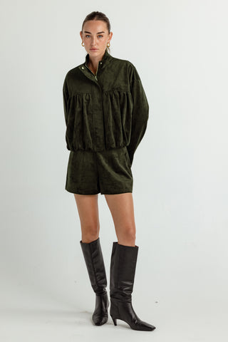 We Are Sundays Women's FREDDIE JACKET MOORLAND GREEN