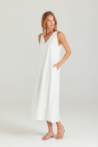 We Are Sundays Women's ELLERY DRESS WHISPER WHITE