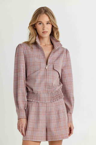 We Are Sundays Women's EVER JACKET FOXGLOVE CHECK