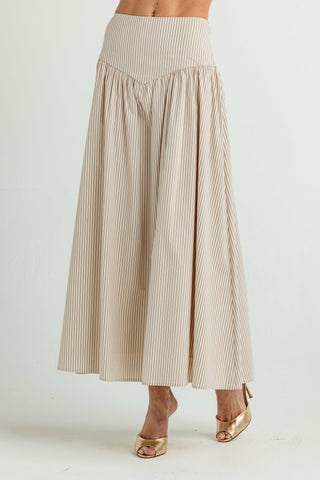 We Are Sundays Women's RORY SKIRT BRIDLE TICKING