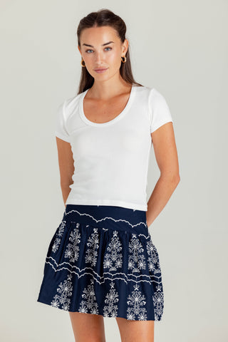 We Are Sundays Women's JAZ TEE XS WHITE