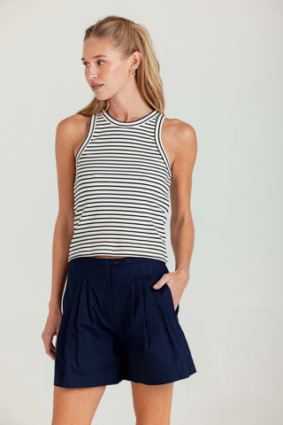 We Are Sundays Women's STRIPE TINA TANK