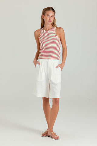 We Are Sundays Women's STRIPE TINA TANK