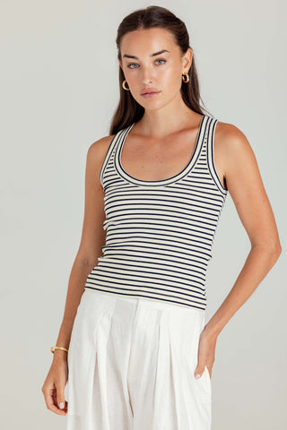 We Are Sundays Women's STRIPE SAMI TANK