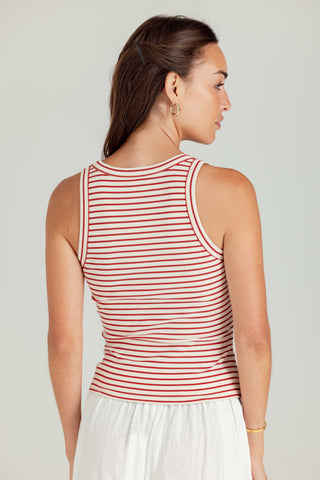 We Are Sundays Women's STRIPE SAMI TANK