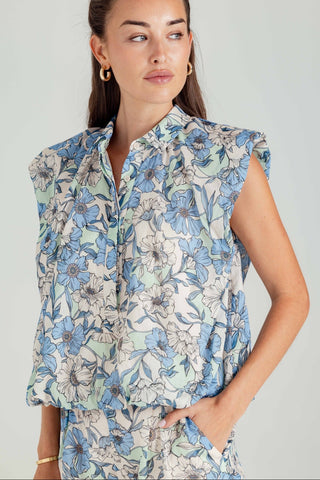 We Are Sundays Women's VISTA FLORAL SUTTON SHIRT VISTA FLORAL