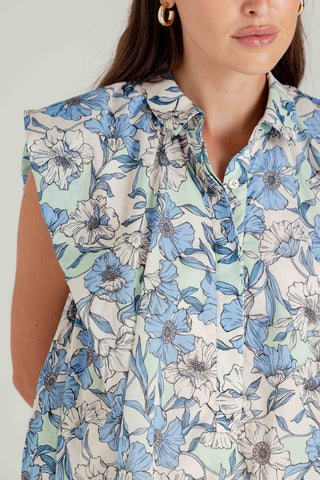We Are Sundays Women's VISTA FLORAL SUTTON SHIRT