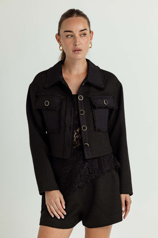 We Are Sundays Women's OTIS JACKET BLACK