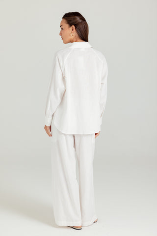 We Are Sundays Women's SOLID LINEN ADORA SHIRT
