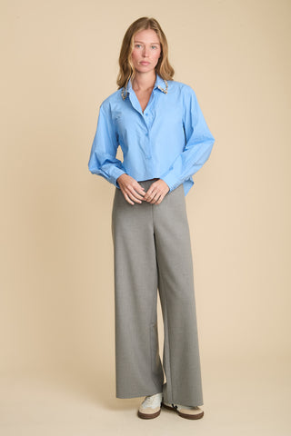 We Are Sundays Women's POPLIN HUDSON SHIRT
