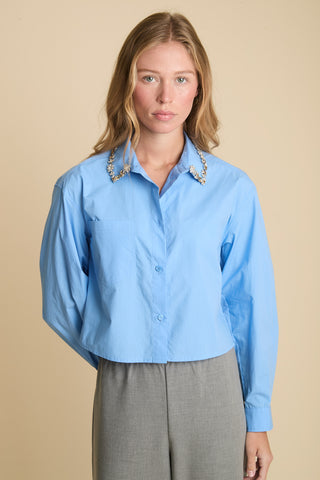 We Are Sundays Women's POPLIN HUDSON SHIRT