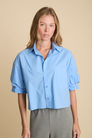 We Are Sundays Women's HAVANA SHIRT CLUB BLUE