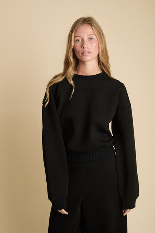 We Are Sundays Women's MAROT PULLOVER BLACK