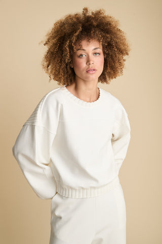We Are Sundays Women's MAROT PULLOVER COCONUT MILK