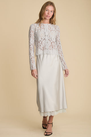 We Are Sundays Women's BENNET SKIRT SILVER FROST
