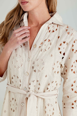 We Are Sundays Women's LINEN LAUREL DRESS
