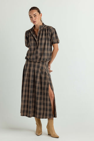 We Are Sundays Women's BELLA SKIRT ASHWOOD PLAID