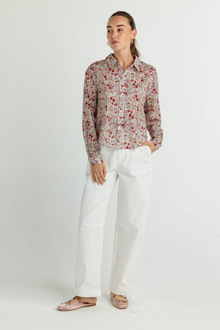 We Are Sundays Women's DAMSON GARDEN OLIVER SHIRT