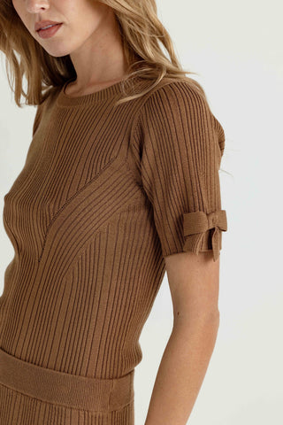 We Are Sundays Women's COLLINS SWEATER CHESTNUT