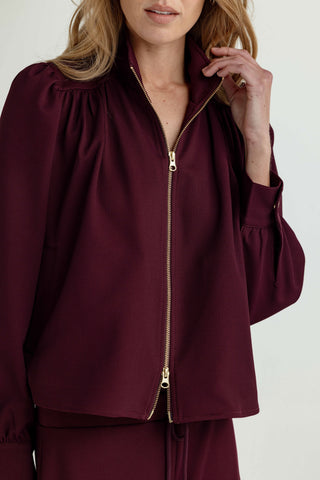 We Are Sundays Women's YORK JACKET PLUM