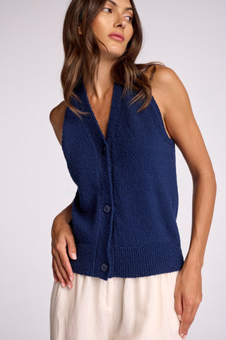 We Are Sundays Women's ZYA VEST NAVY