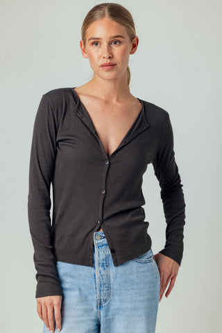 We Are Sundays Women's ALBIE RIB ESPRESSO
