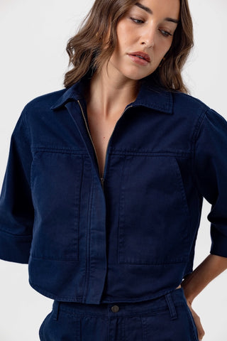 We Are Sundays Women's ANNORA JACKET NAVY