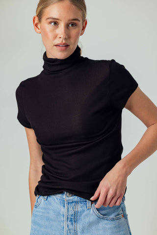 We Are Sundays Women's ARCHER TEE BLACK