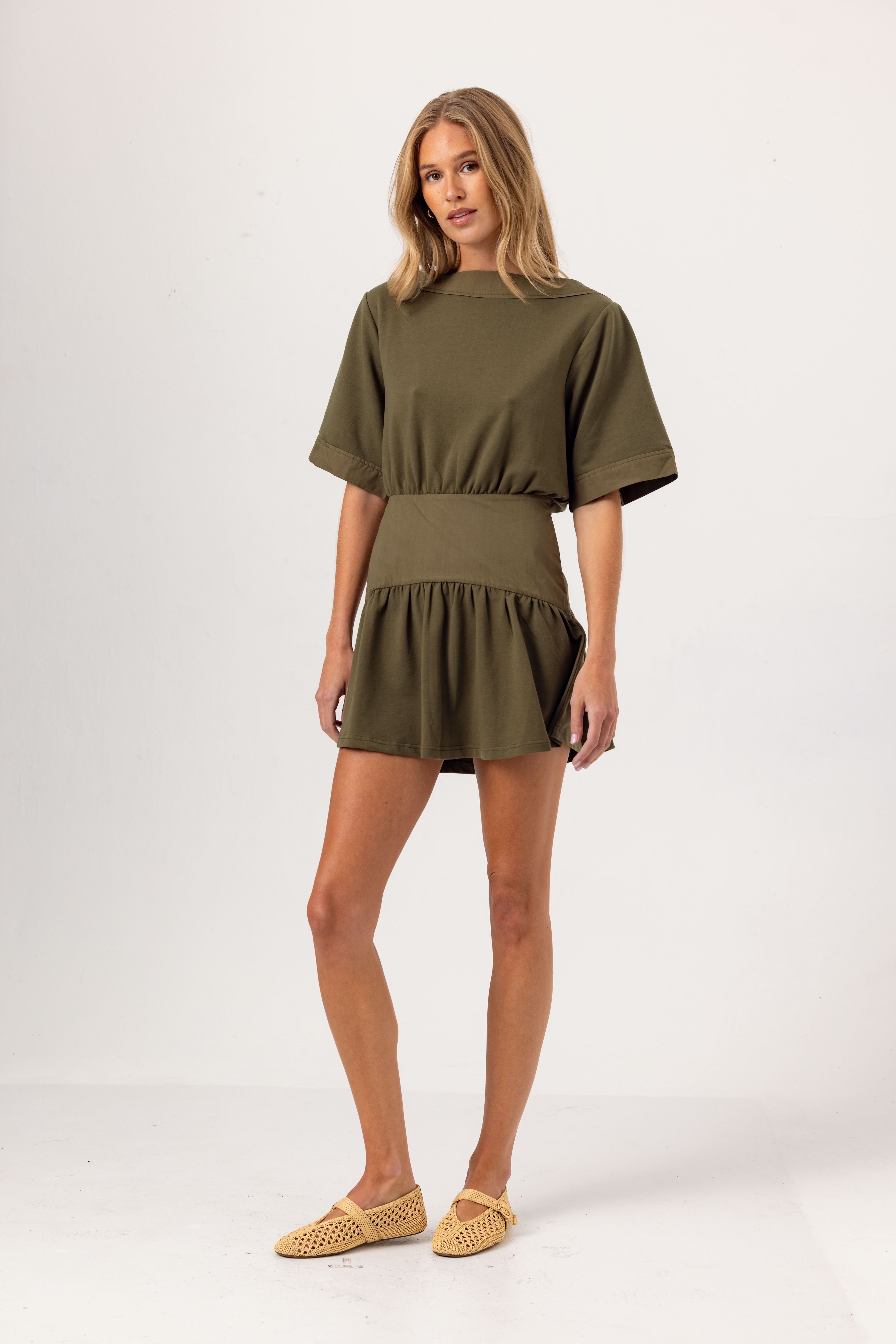 aveline off the shoulder dress Aveline off shoulder dress White Designbysi.se