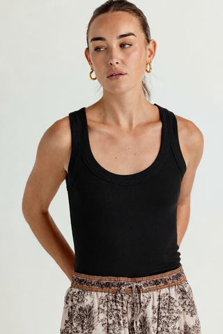 We Are Sundays Women's SIERRA TANK BLACK