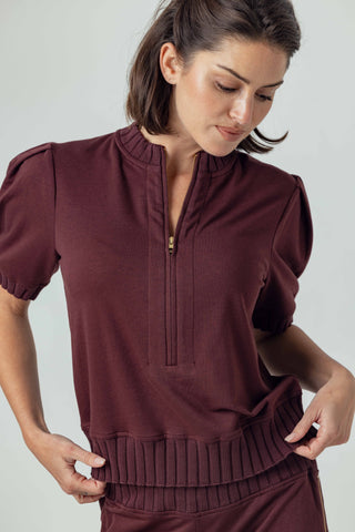 We Are Sundays Women's MARTINE PULLOVER BURG