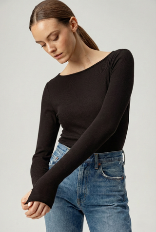 We Are Sundays Women's EIRA LONGSLEEVE BLACK