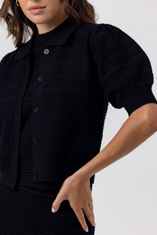 We Are Sundays Women's ELIA CARDIGAN BLACK