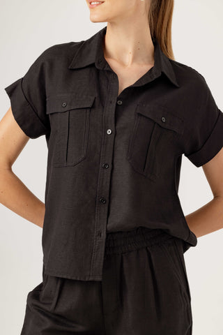 We Are Sundays Women's FILLE SHIRT XS BLACK