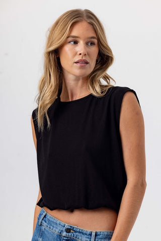 We Are Sundays Women's HARLEY TEE BLACK