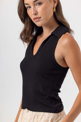 We Are Sundays Women's KAIA TANK BLACK