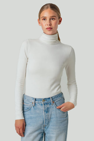 We Are Sundays Women's KATYA TURTLENECK WHITE