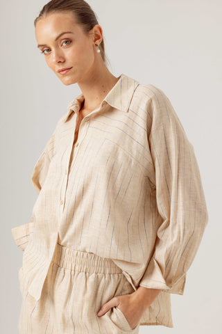 We Are Sundays Women's LINEN ADORA SHIRT