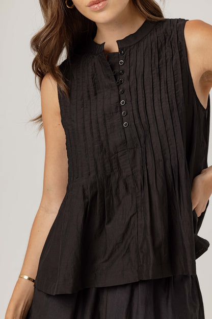 LYDIE TOP BLACK