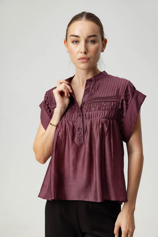 We Are Sundays Women's RUE SHIRT HUCKLEBERRY
