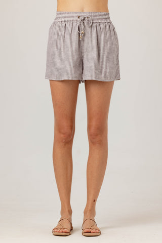 We Are Sundays Women's STONE STRIPE PENNY SHORTS