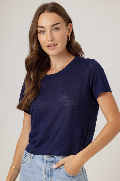 LINEN BROTHER TEE