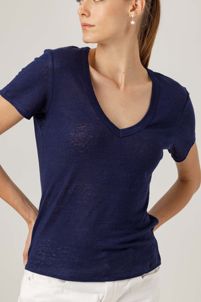 LINEN JERRI TEE