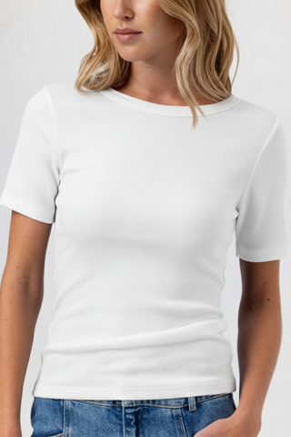 We Are Sundays Women's JADE TEE WHITE