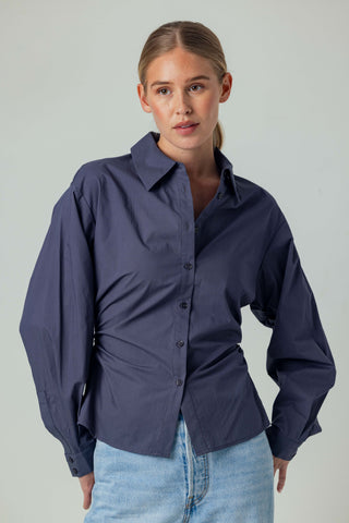 We Are Sundays Women's ZARIAH SHIRT STEEL